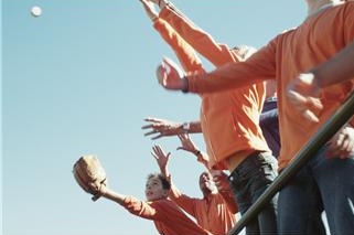 spring training baseball fans in Florida